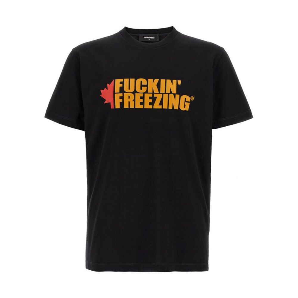 Dsquared² Black Cotton Men's T-Shirt